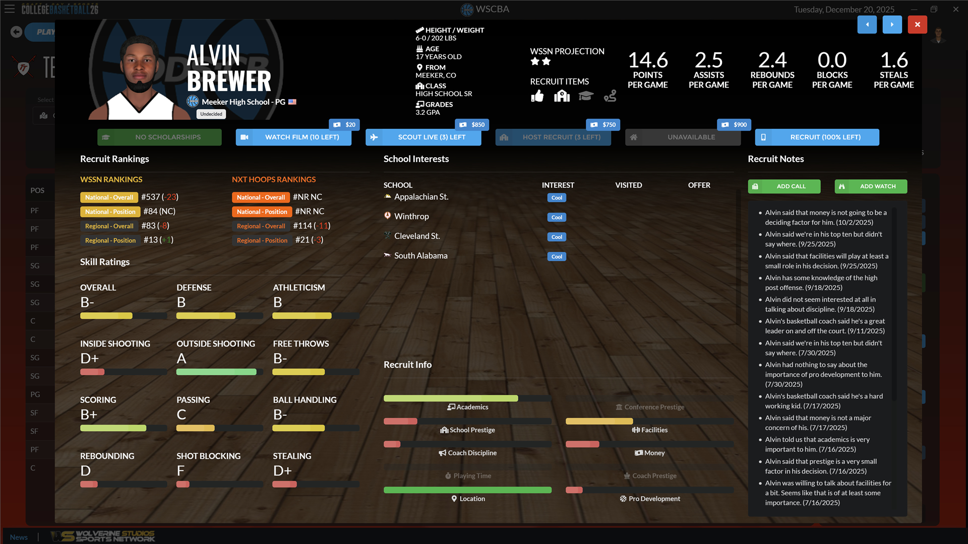 Draft Day Sports: College Basketball 26