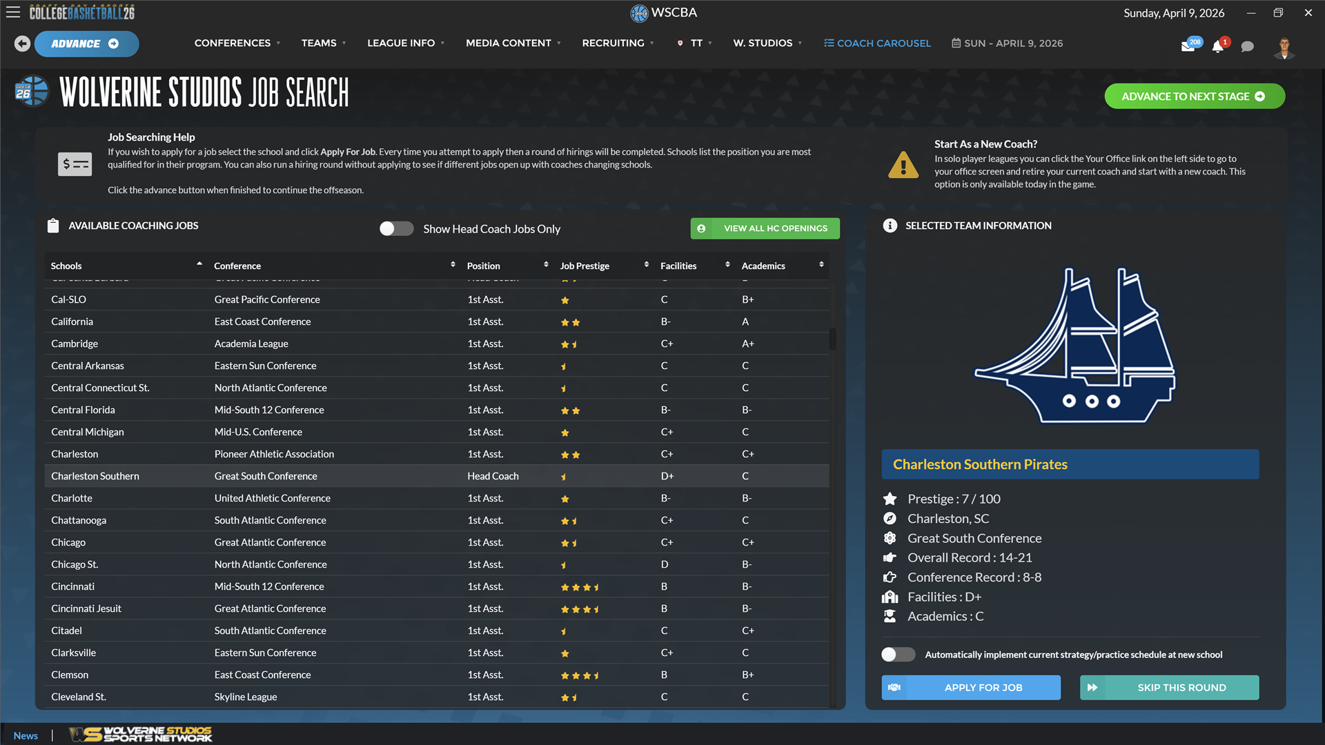 Draft Day Sports: College Basketball 26