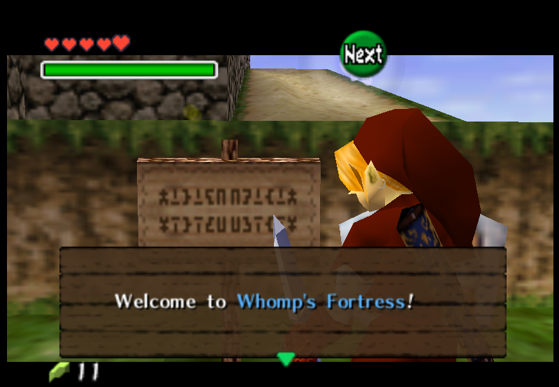 The Legend of Zelda: Whomp’s Fortress