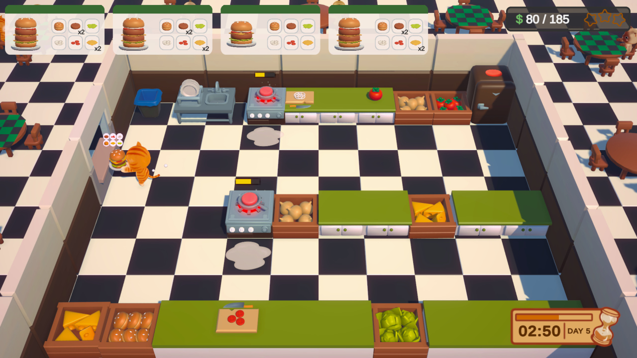 Cooking Cat-Astrophe
