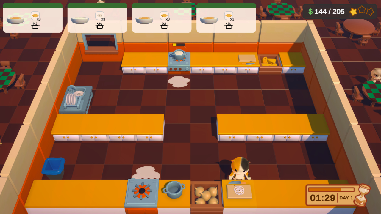 Cooking Cat-Astrophe