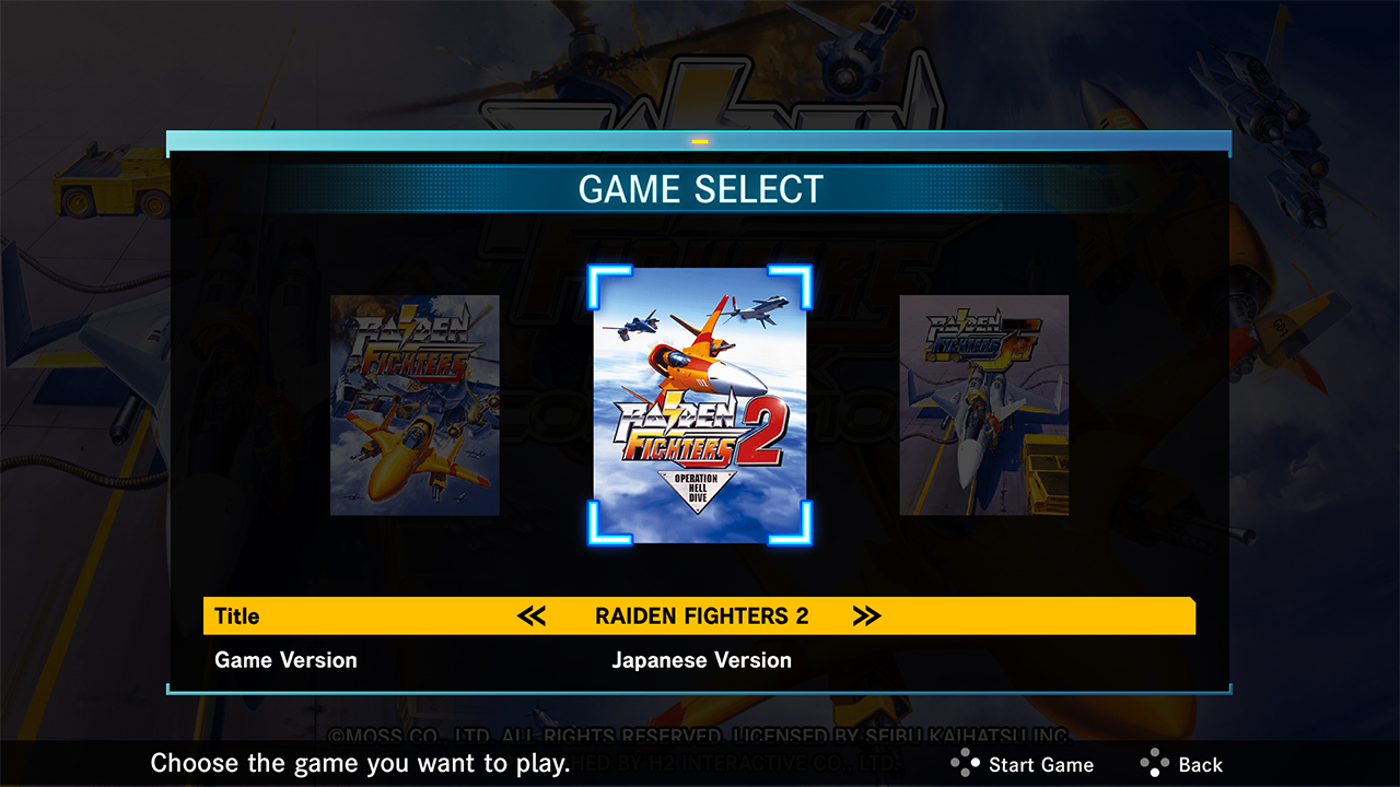 Raiden Fighters 2: Operation Hell Dive