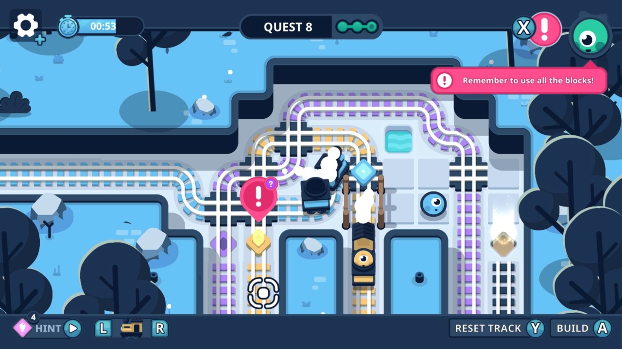 Rail Rescue: Puzzle Lines – Quest Track