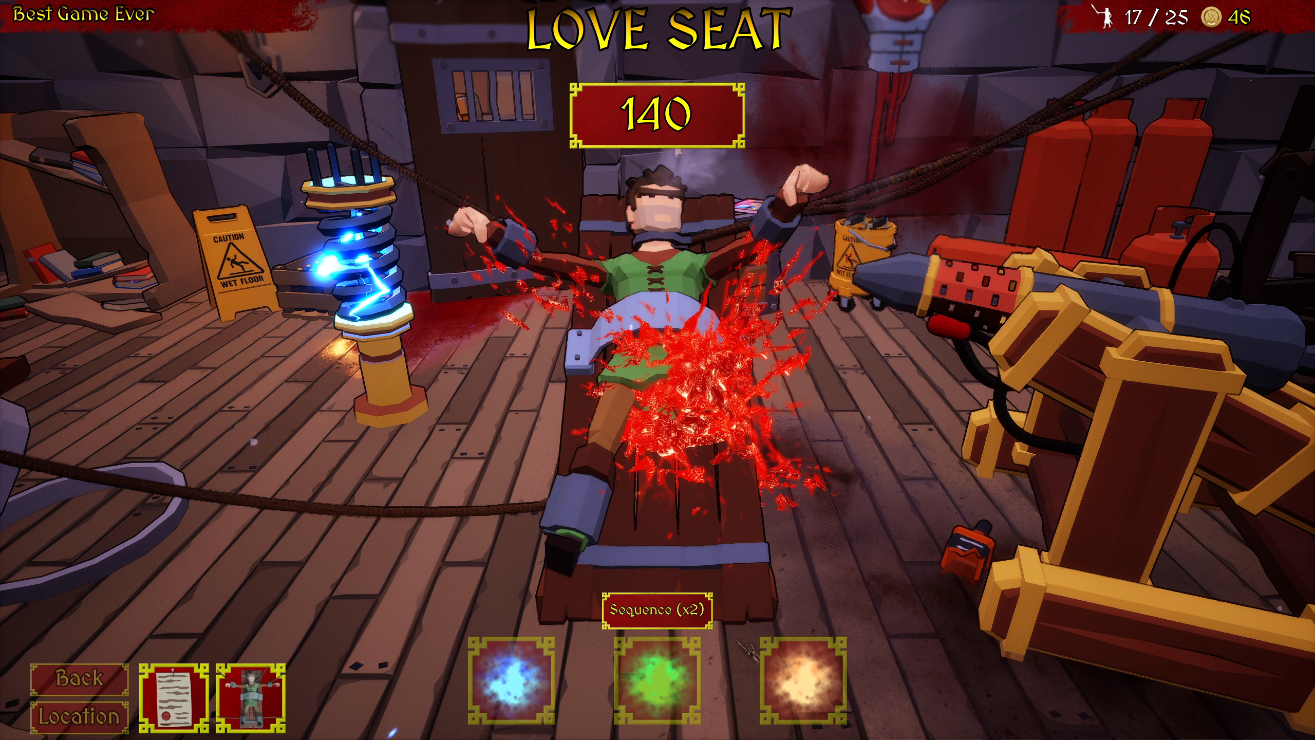 Involuntary Fighting Simulator