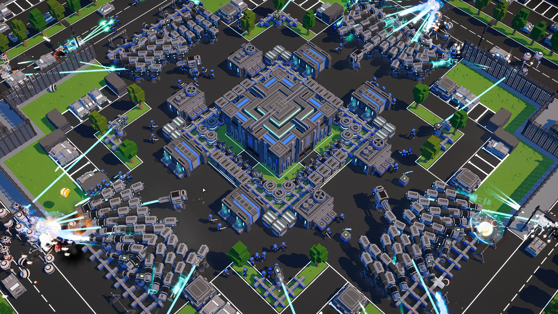 Frontier Control: Invasion