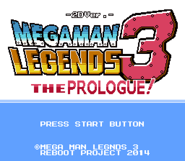 2D Ver. Mega Man Legends 3: The Prologue!