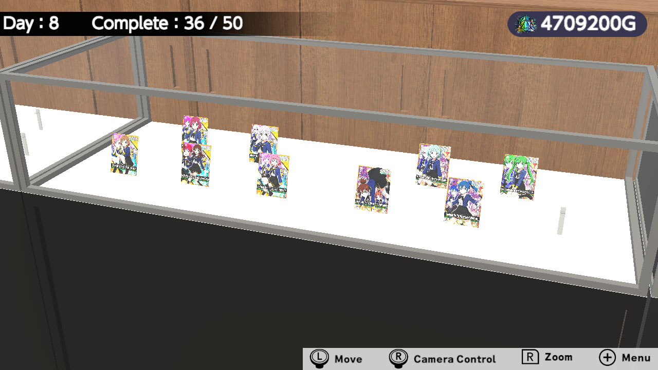 Schoolgirl Card Pull Simulator