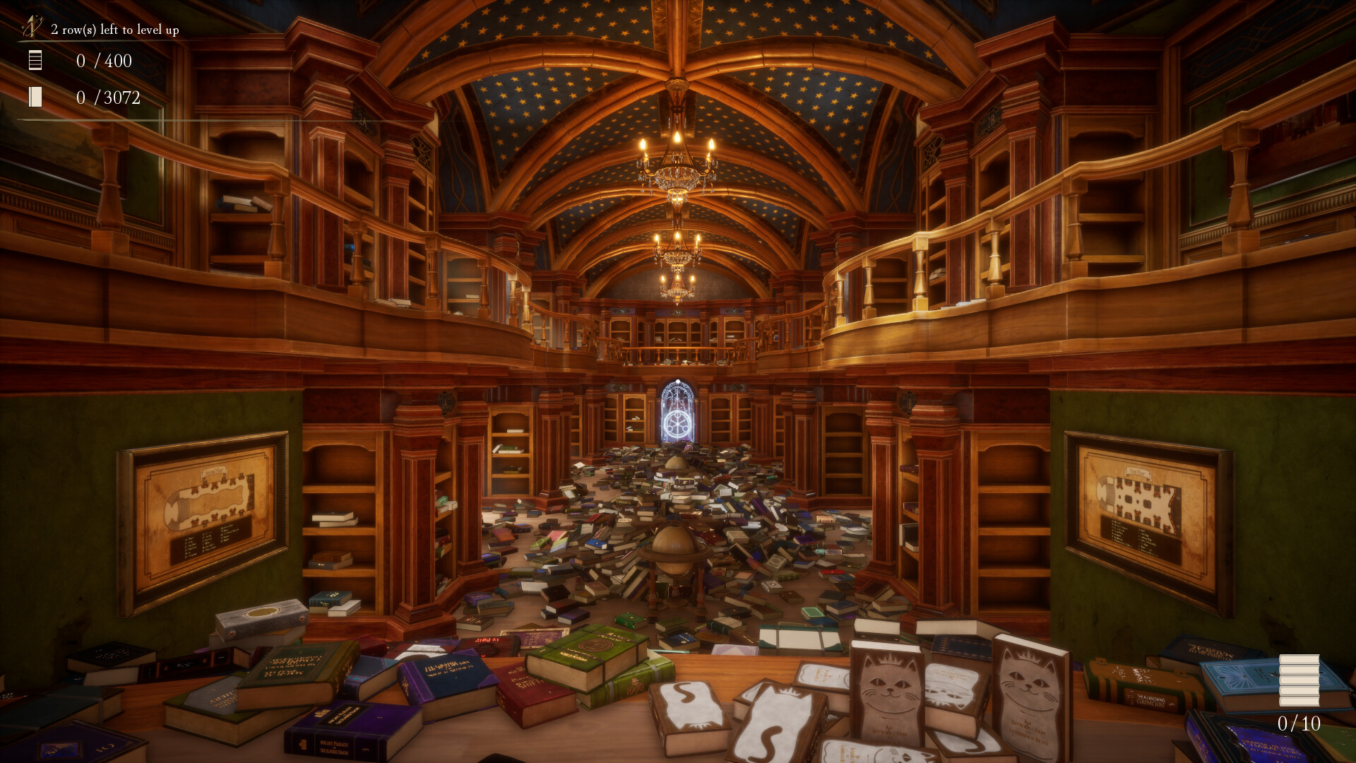 Librarian: Tidy Up the Arcane Library!