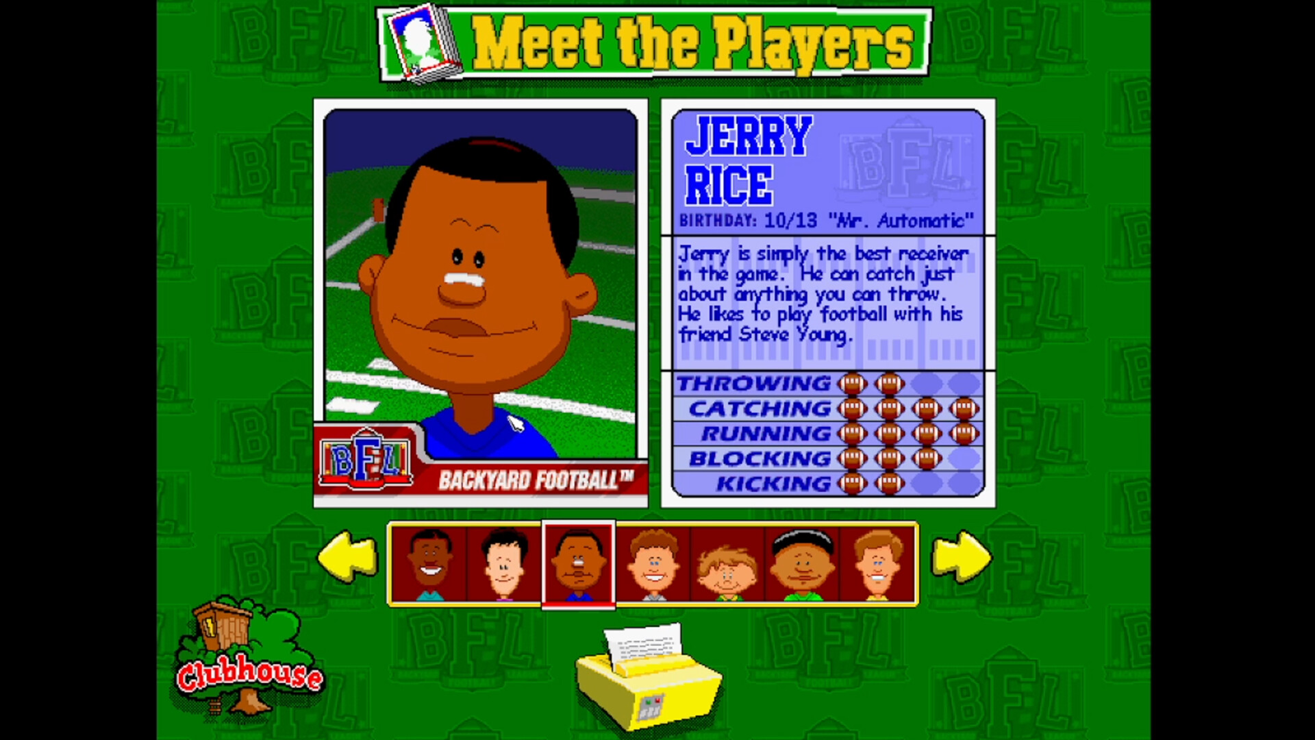 Backyard Football ’99