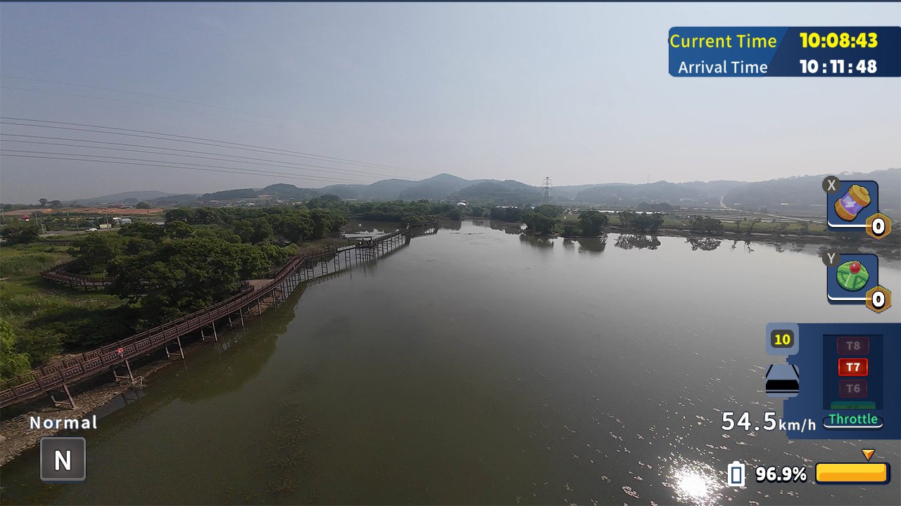 Korean Drone Flying Tour Tapjeong Lake