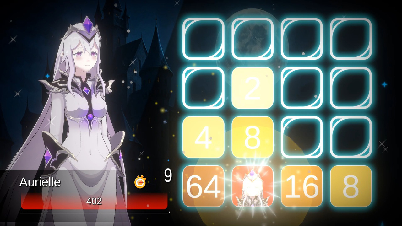 Battle Puzzle 2048: Maidens of Steel