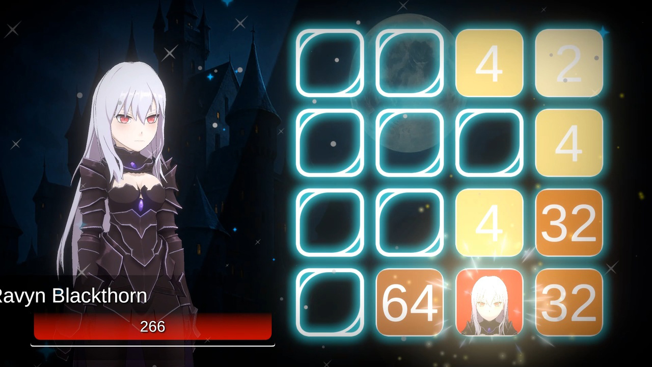 Battle Puzzle 2048: Maidens of Steel