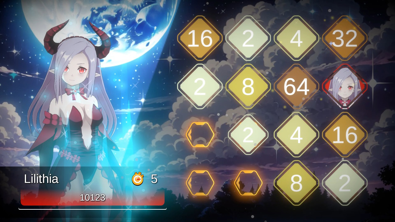 Battle Puzzle 2048: Maidens of Steel