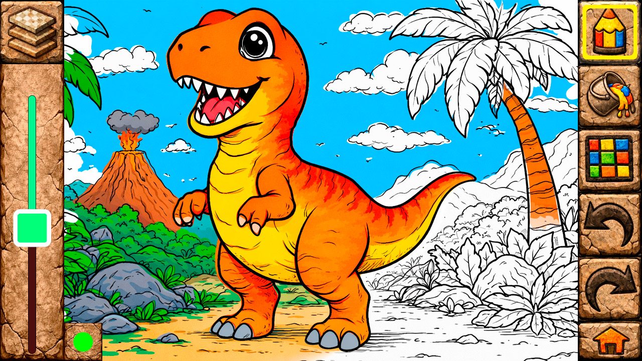 Animal Coloring Books for Kids &amp; Toddlers: Dinosaurs