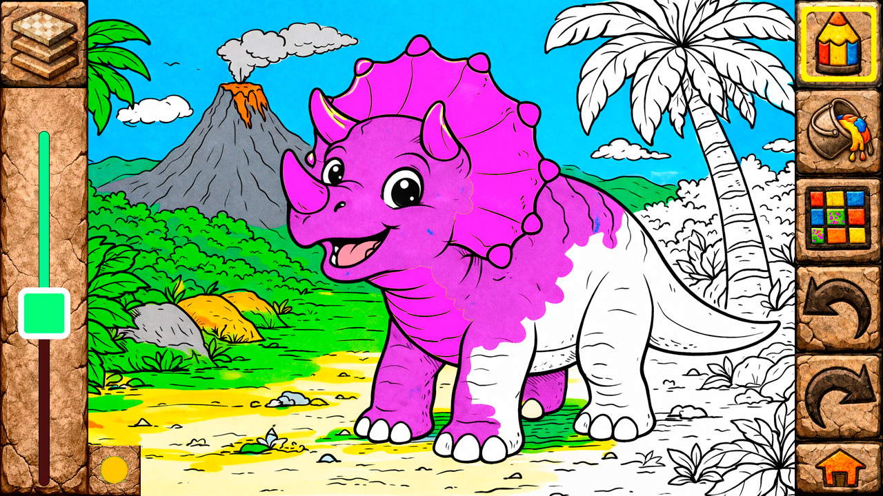Animal Coloring Books for Kids &amp; Toddlers: Dinosaurs