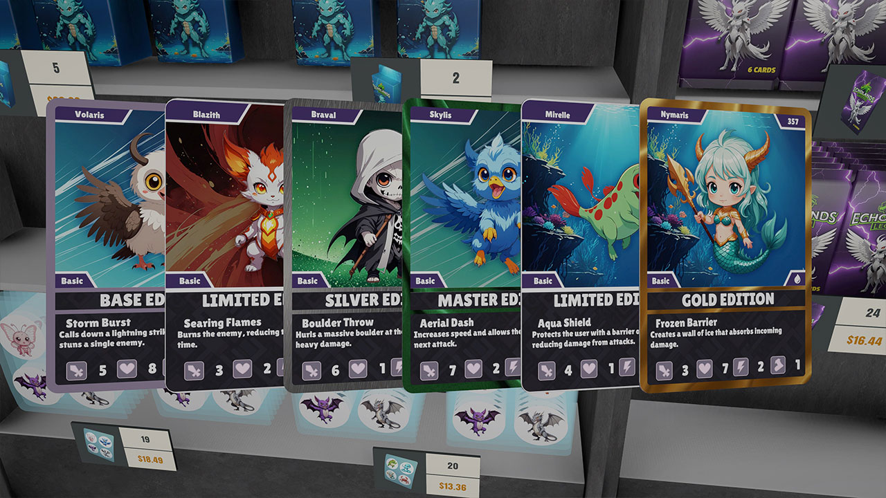 Shop Simulator Collection Bundle: Trading Card &amp; Collectible Cars &amp; Retro Geek