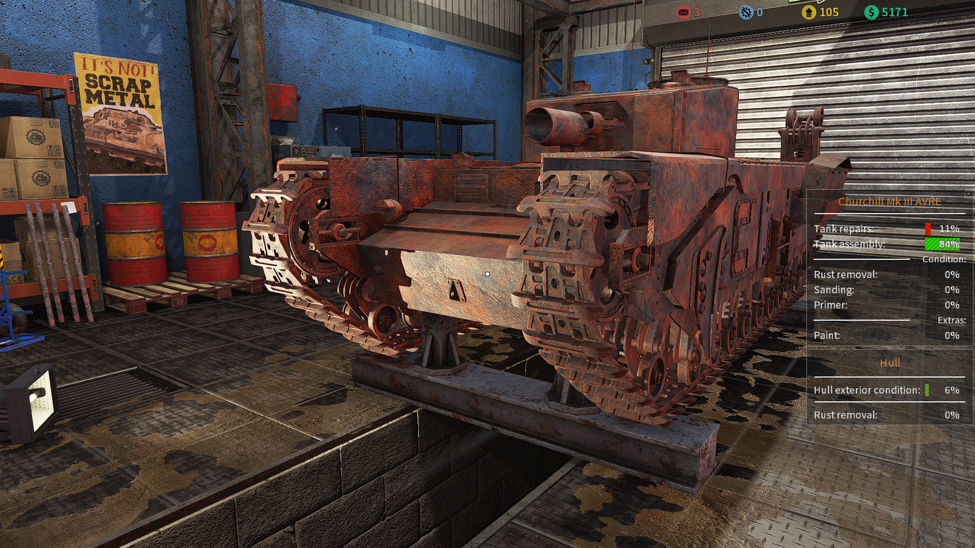 Tank Mechanic Simulator: First Supply DLC