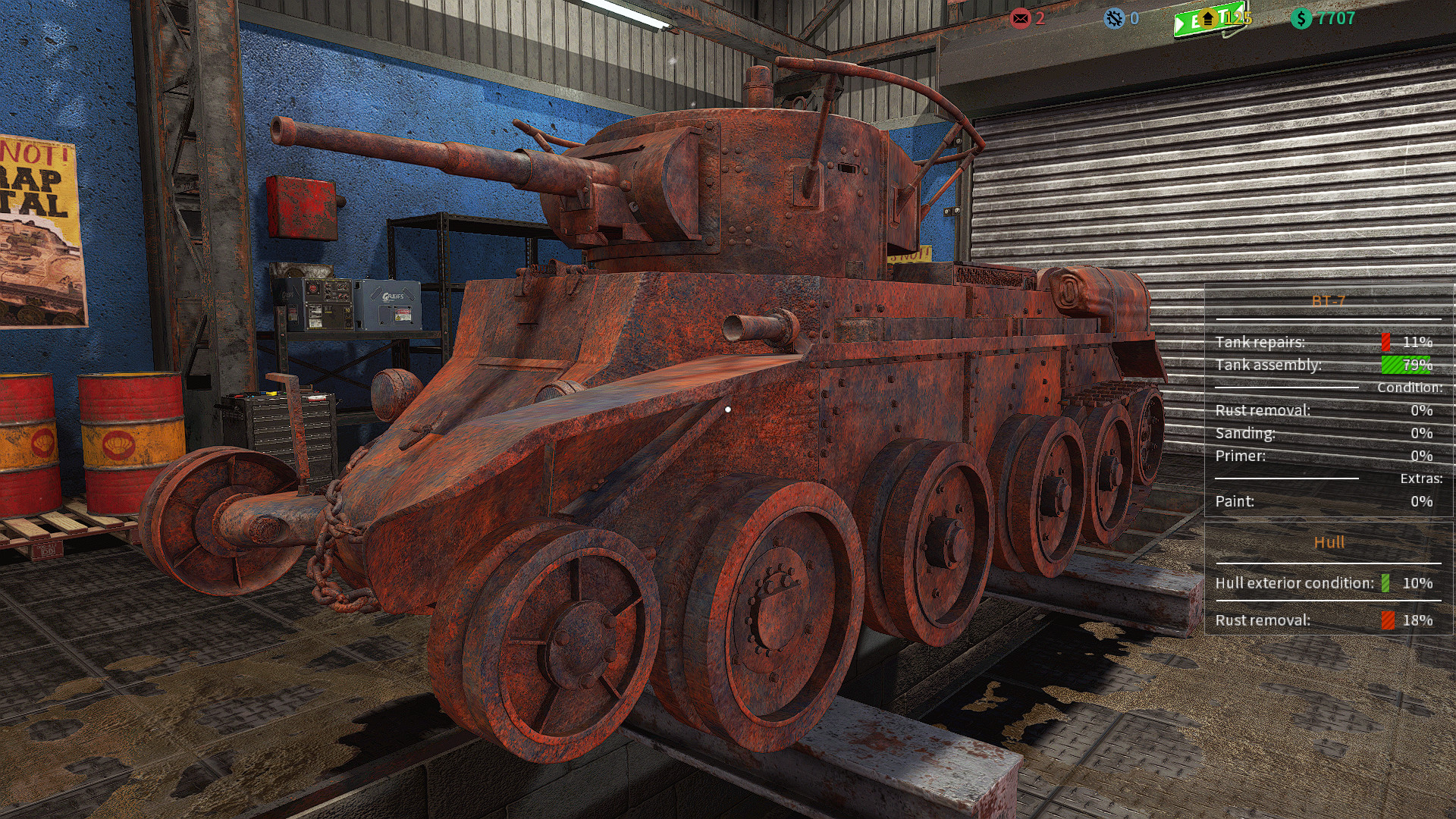 Tank Mechanic Simulator: First Supply DLC