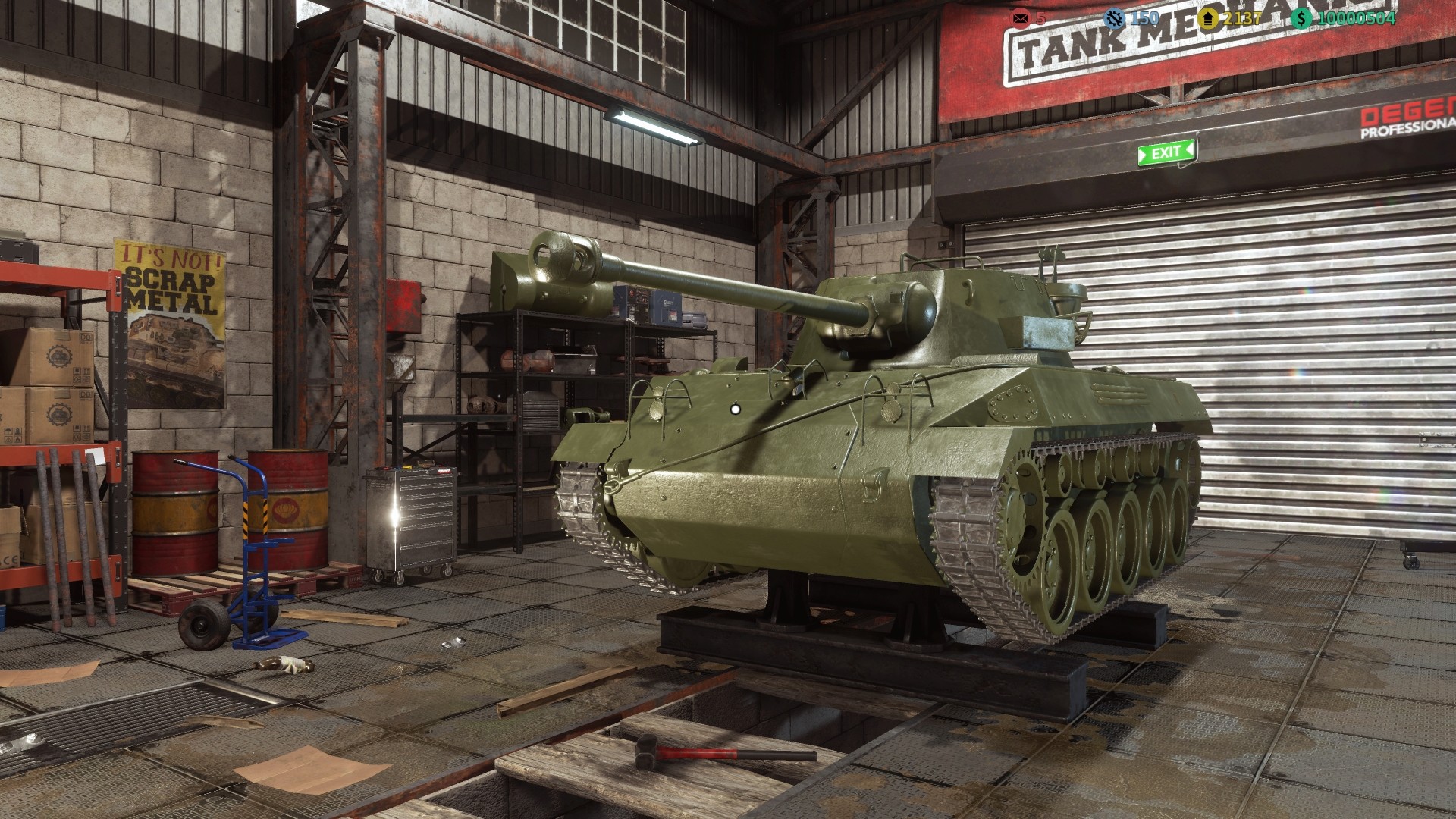 Tank Mechanic Simulator: First Supply DLC