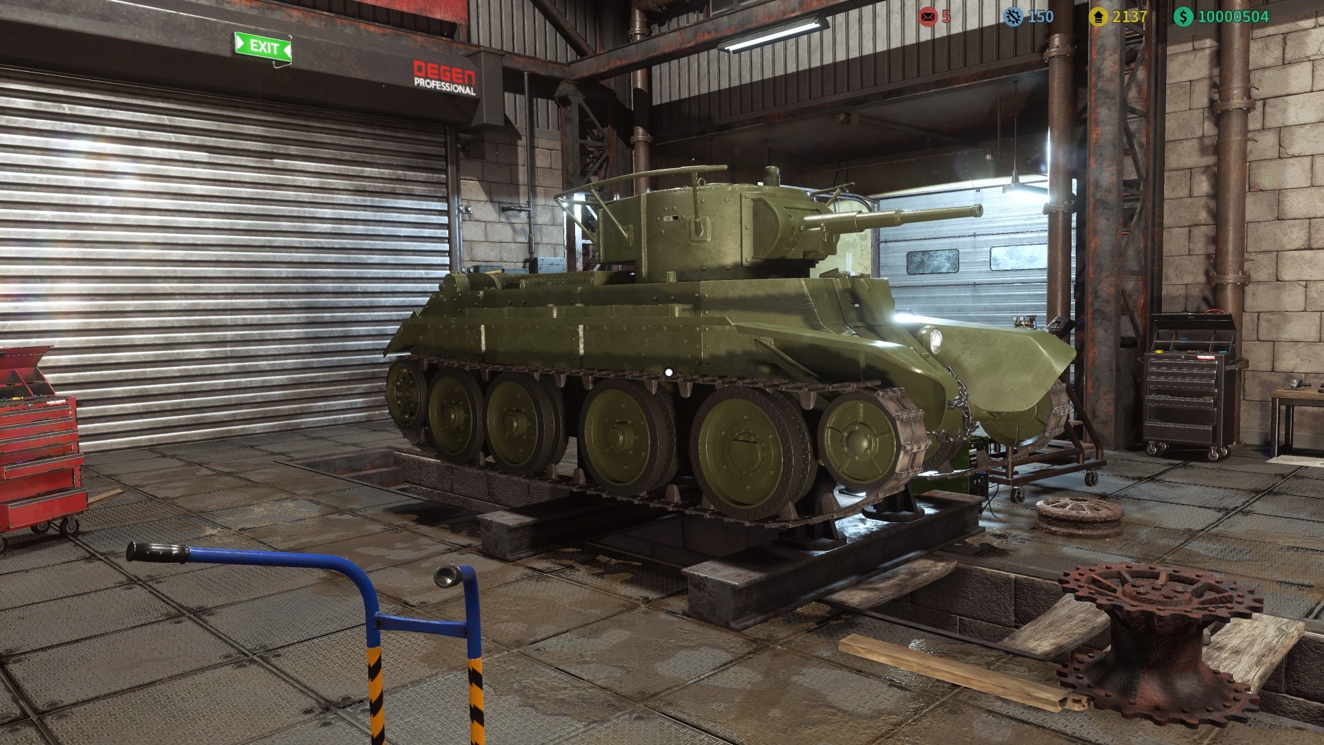 Tank Mechanic Simulator: First Supply DLC