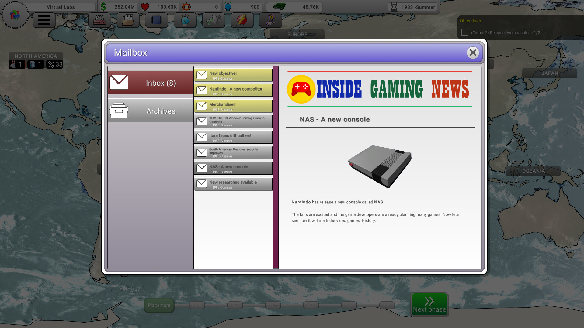 Console War Giant