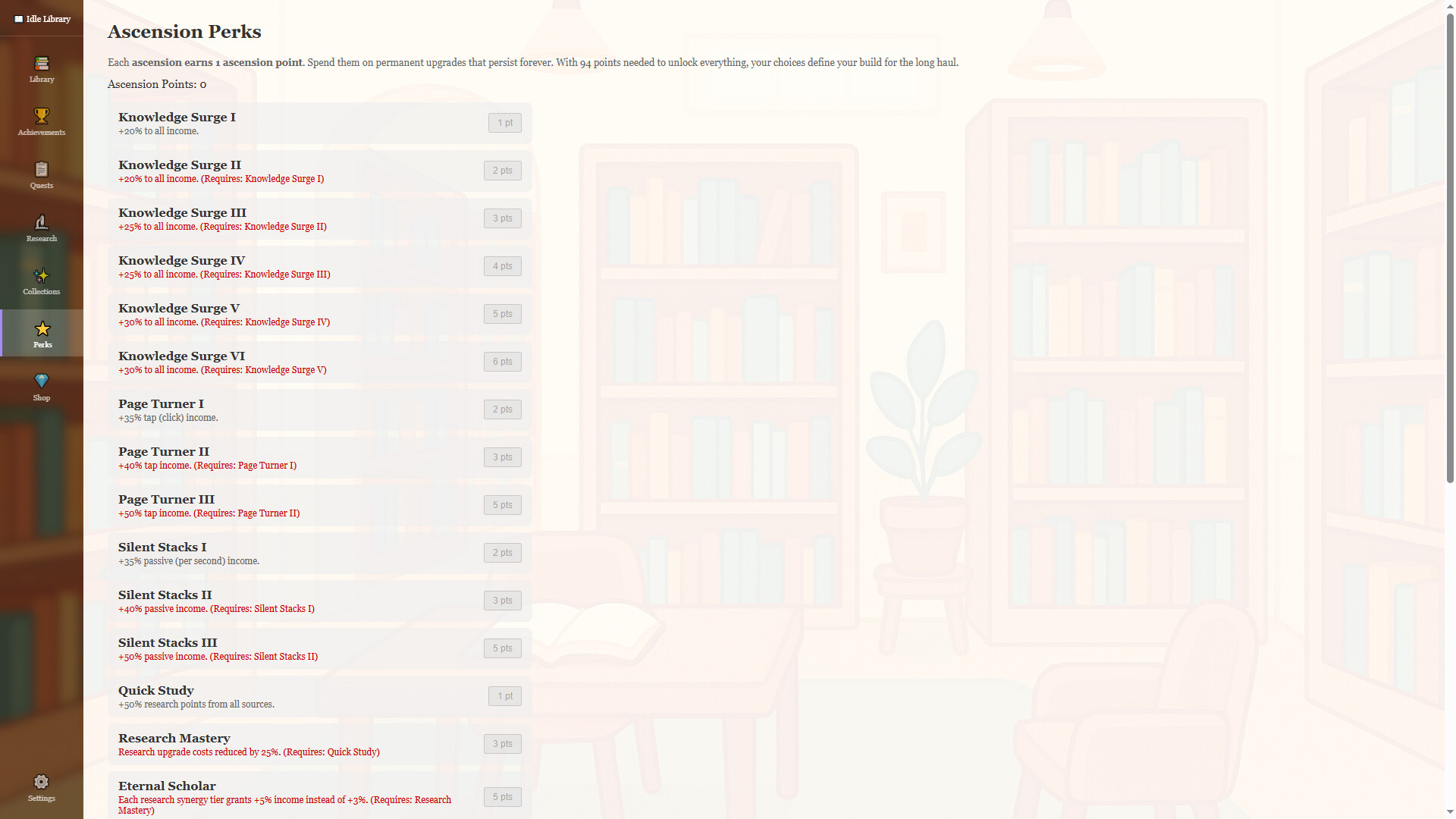 Idle Library