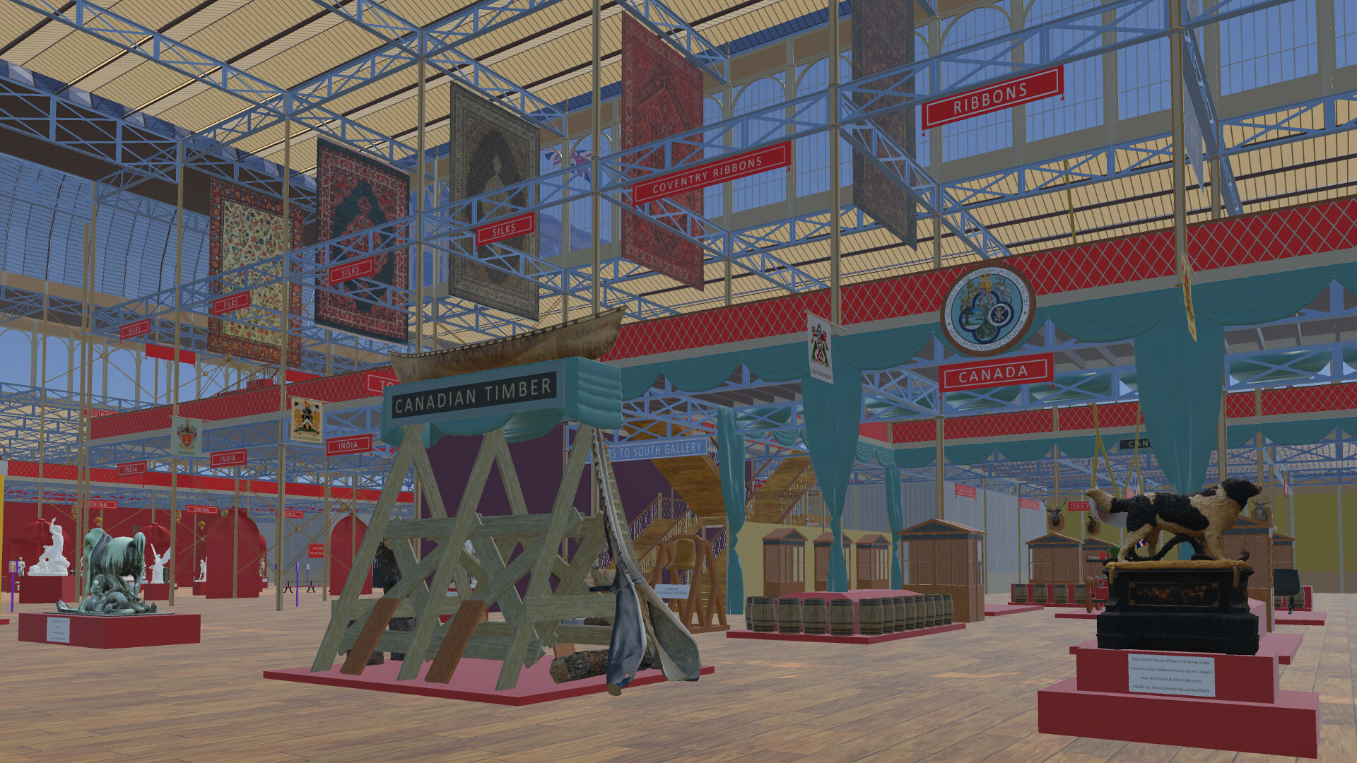 The Great Exhibition of 1851 in VR