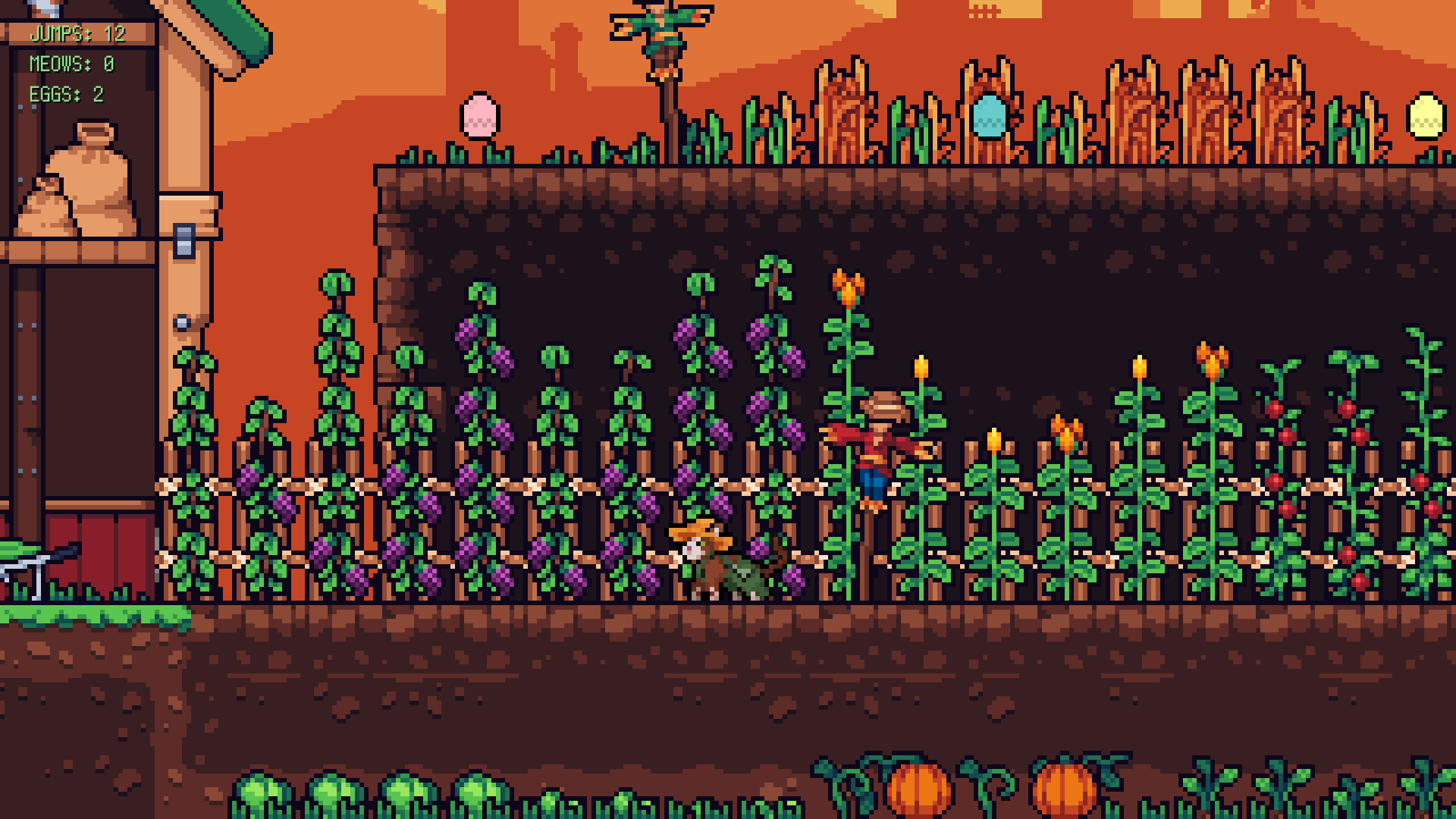 Rooftop Rascal: The Farmer Cat