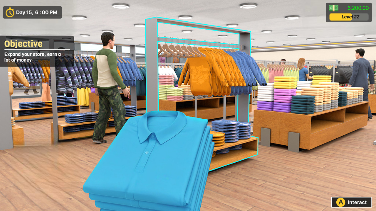 Clothing Store Simulator