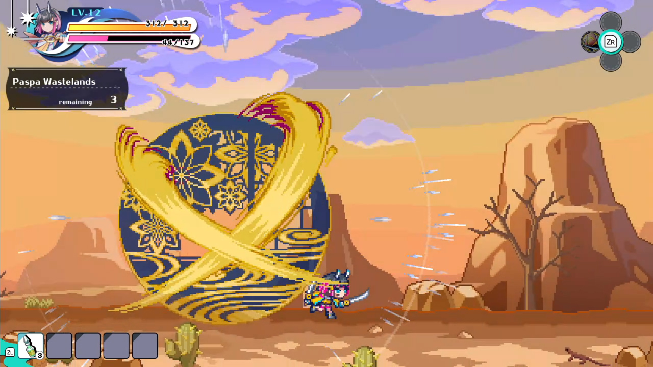 Kingdom’s Return: Time-Eating Fruit and the Ancient Monster – “Azure Striker Gunvolt” Crossover Character Skin