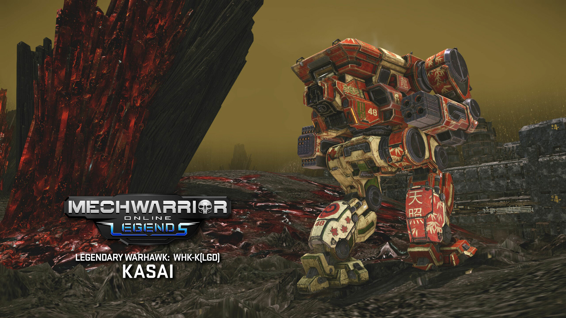 MechWarrior Online: Kasai Legendary Mech Pack