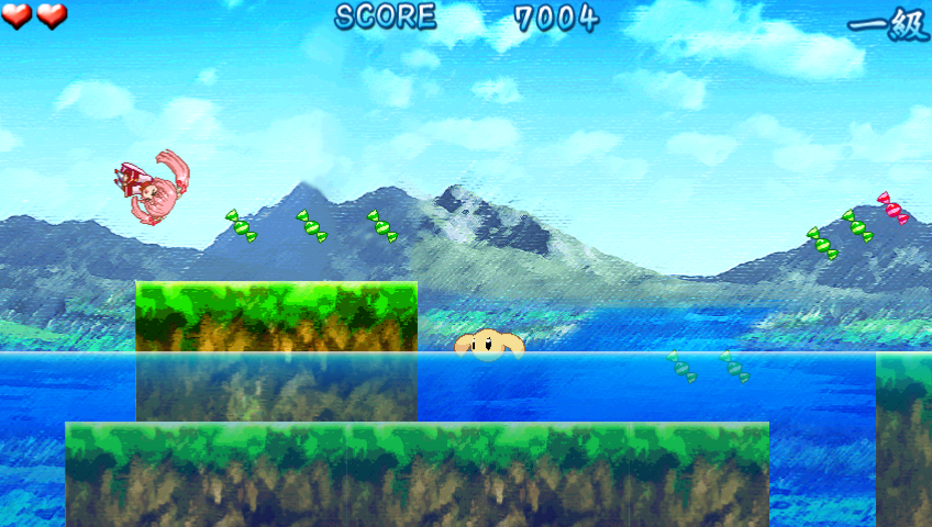 Moe Droid Run &amp; Jump Action!!