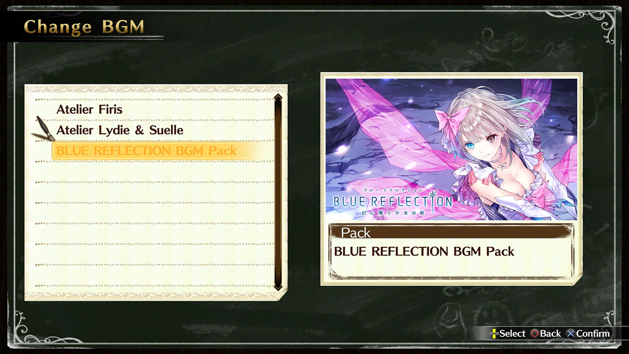 Atelier Lydie &amp; Suelle: ‘Blue Reflection’ BGM Pack