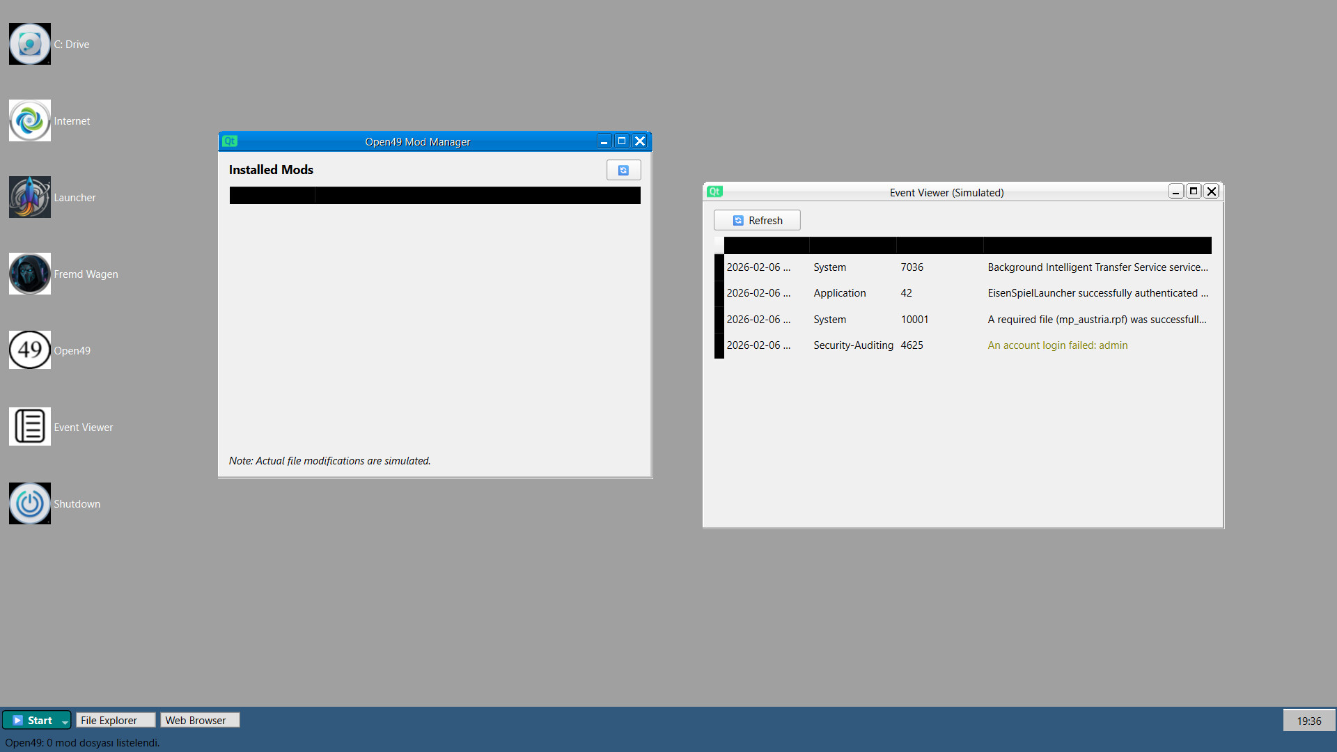 Fremd Wagen: Mod Chaos