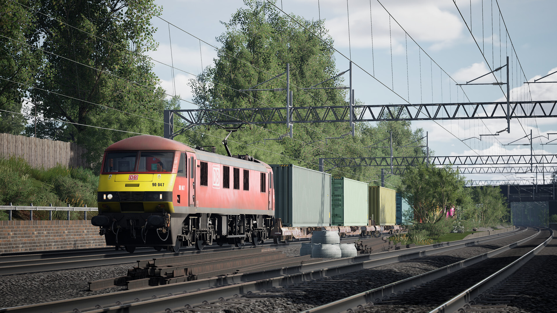 Train Sim World 6: BR Class 90 Electric Freight Loco
