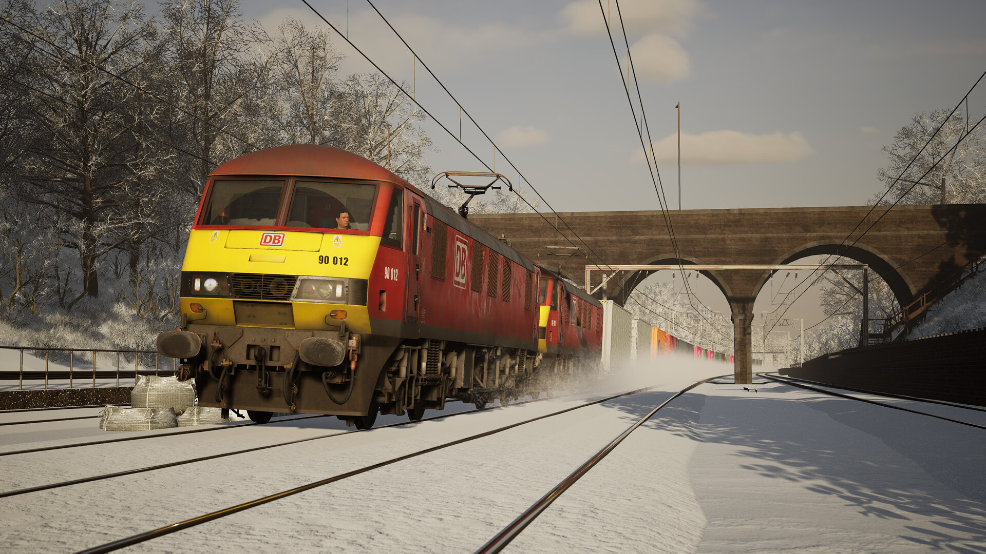 Train Sim World 6: BR Class 90 Electric Freight Loco