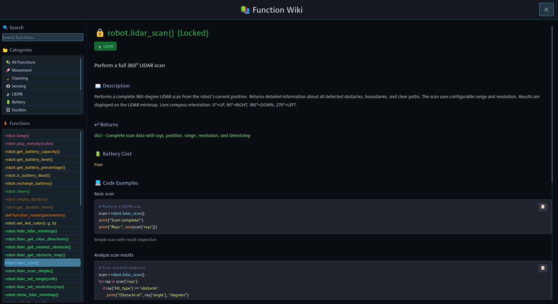 Code My Robot Vacuum