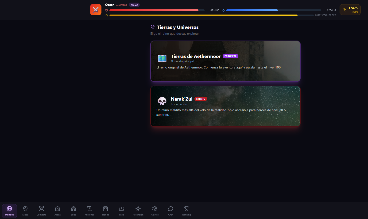 Los Reinos de Aethermoor
