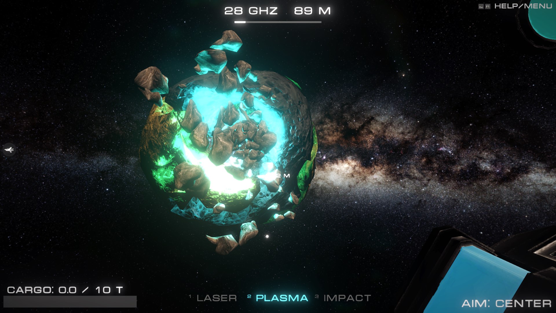 Space Stone Smashing Simulator