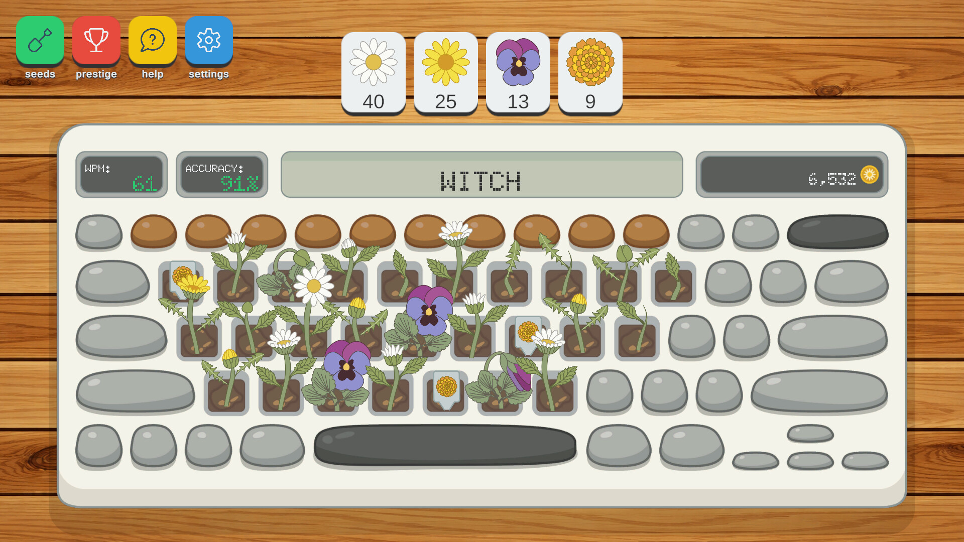 Qwerty Garden