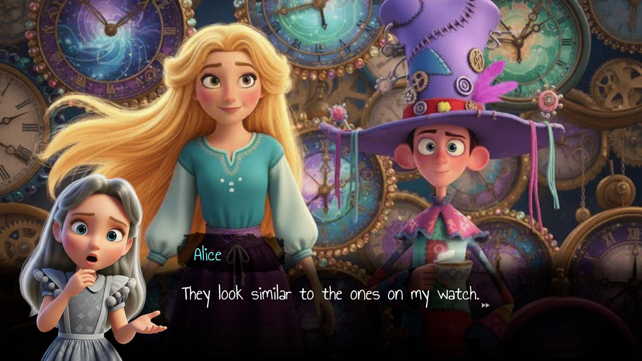 The Kingdom of the Golden Thread and the MadClocks