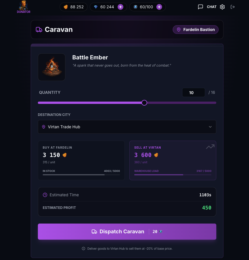 Shard Legends: Clan Wars