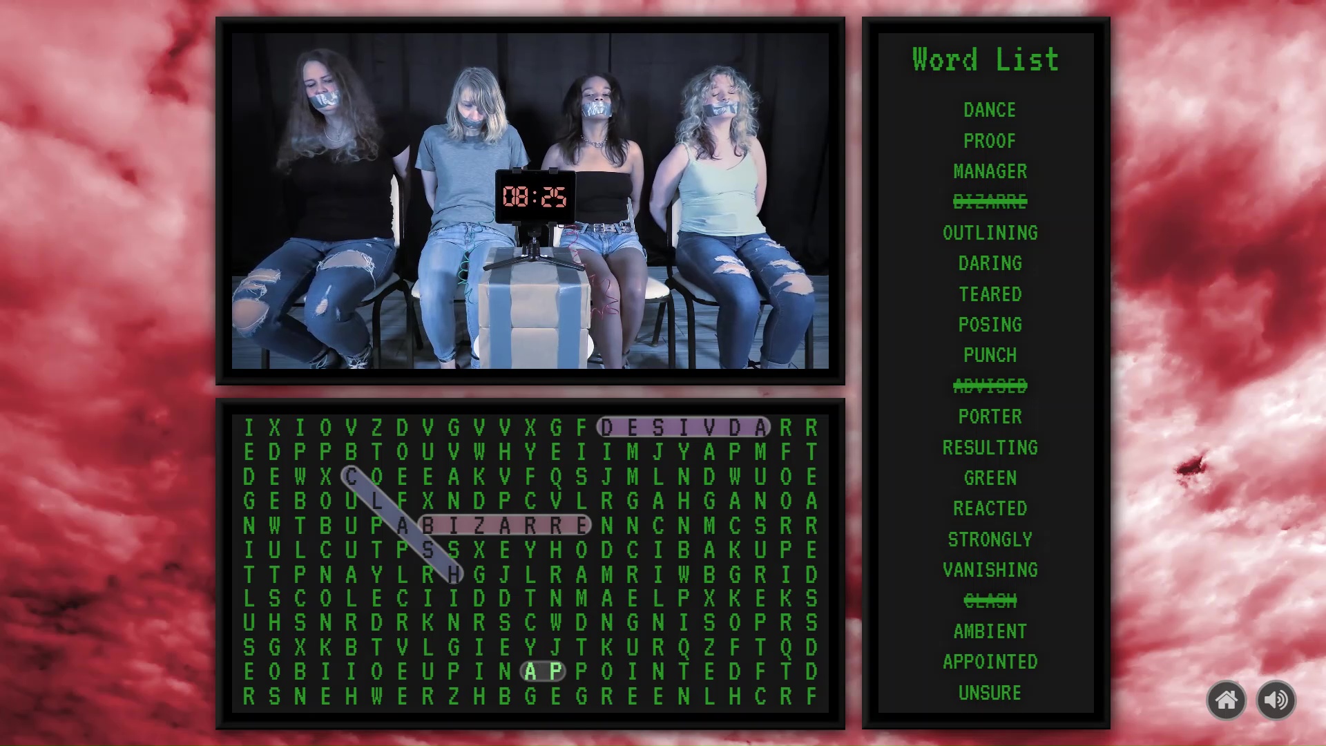 Rescue the Hostages: Words of Fear