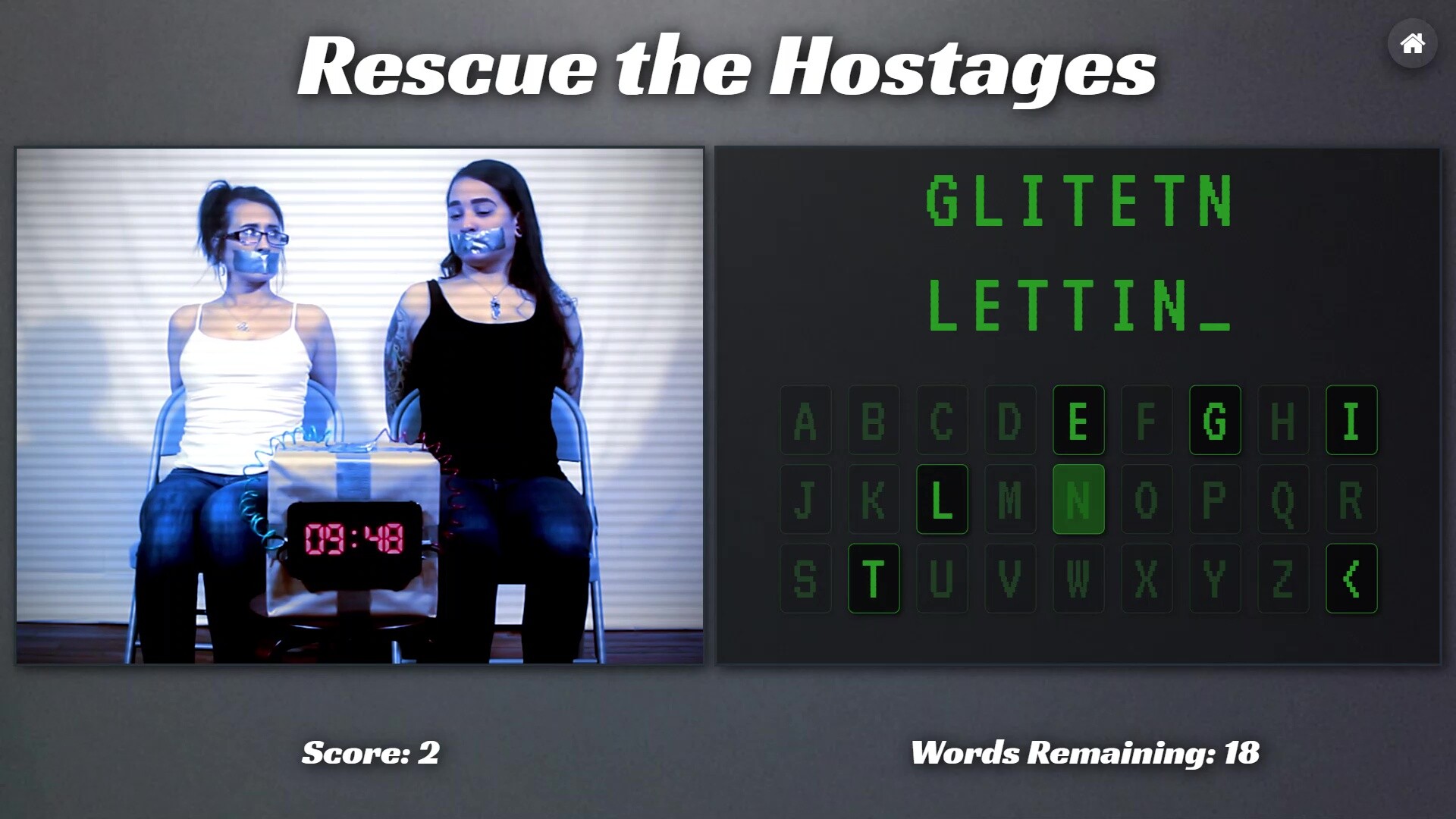 Rescue the Hostages: Cryptic Countdown
