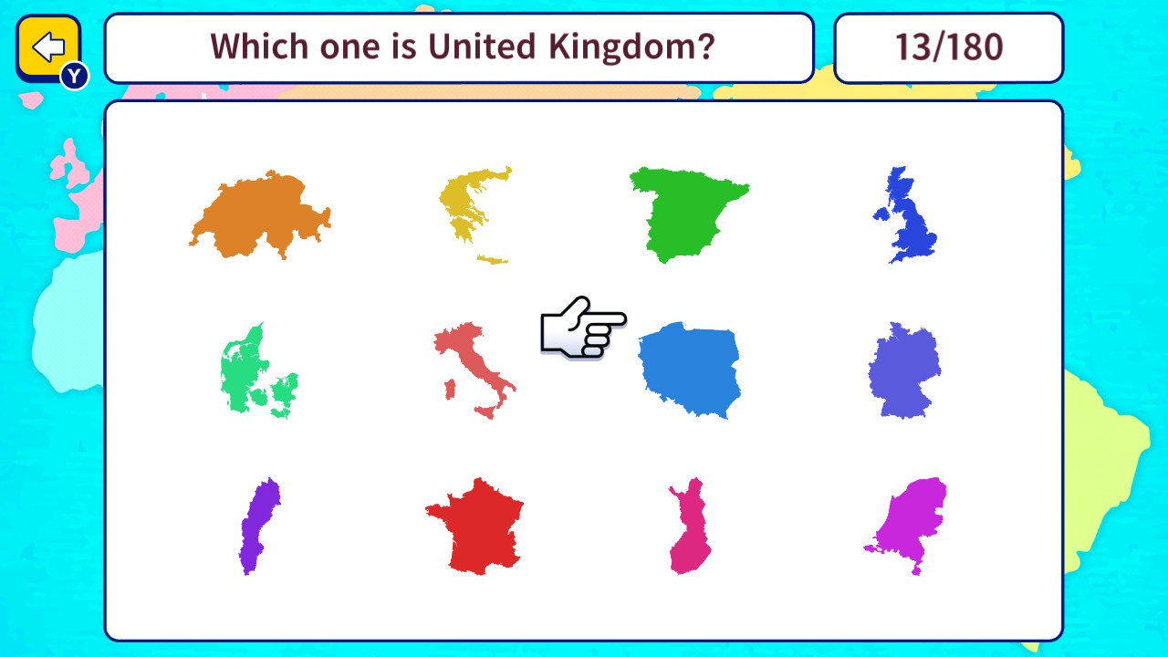 Geo Brain Boost! World Map Silhouette Quiz