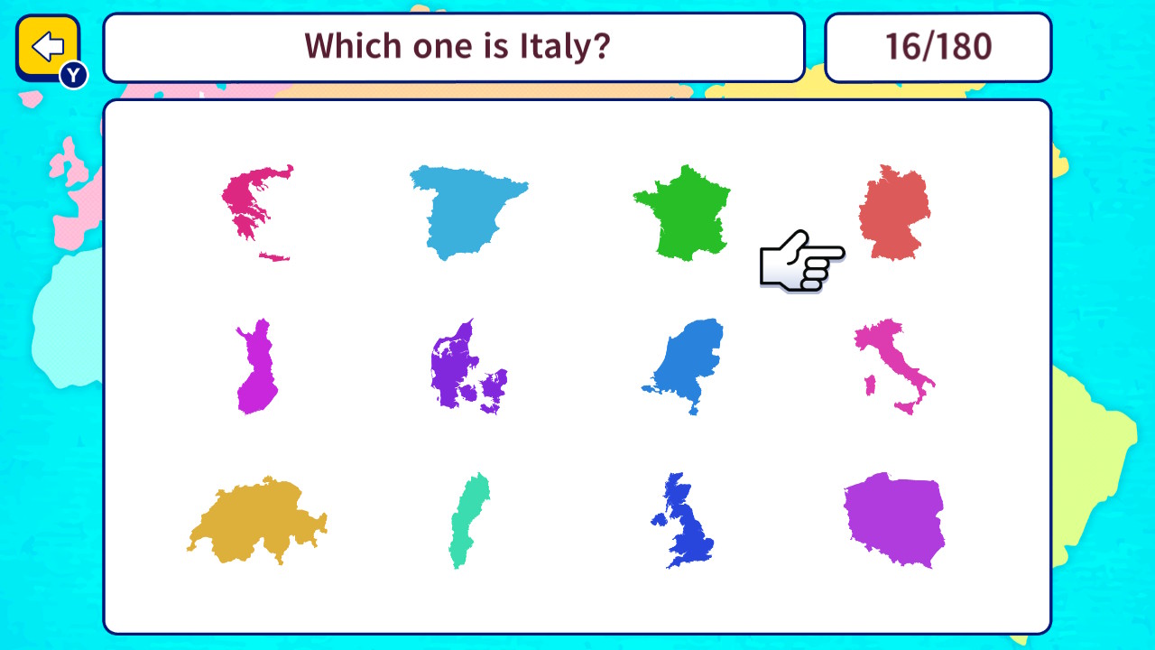 Geo Brain Boost! World Map Silhouette Quiz