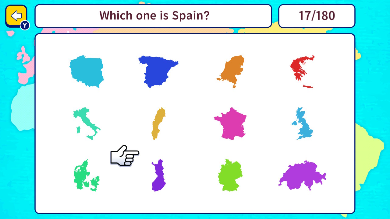 Geo Brain Boost! World Map Silhouette Quiz