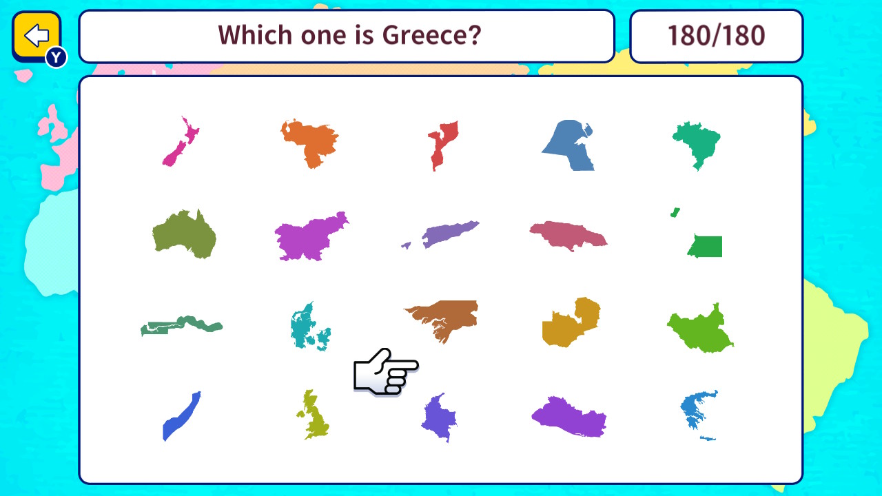 Geo Brain Boost! World Map Silhouette Quiz