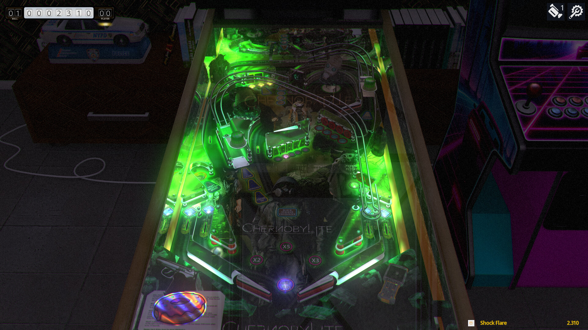 Zaccaria Pinball: Chernobylite Table Pack