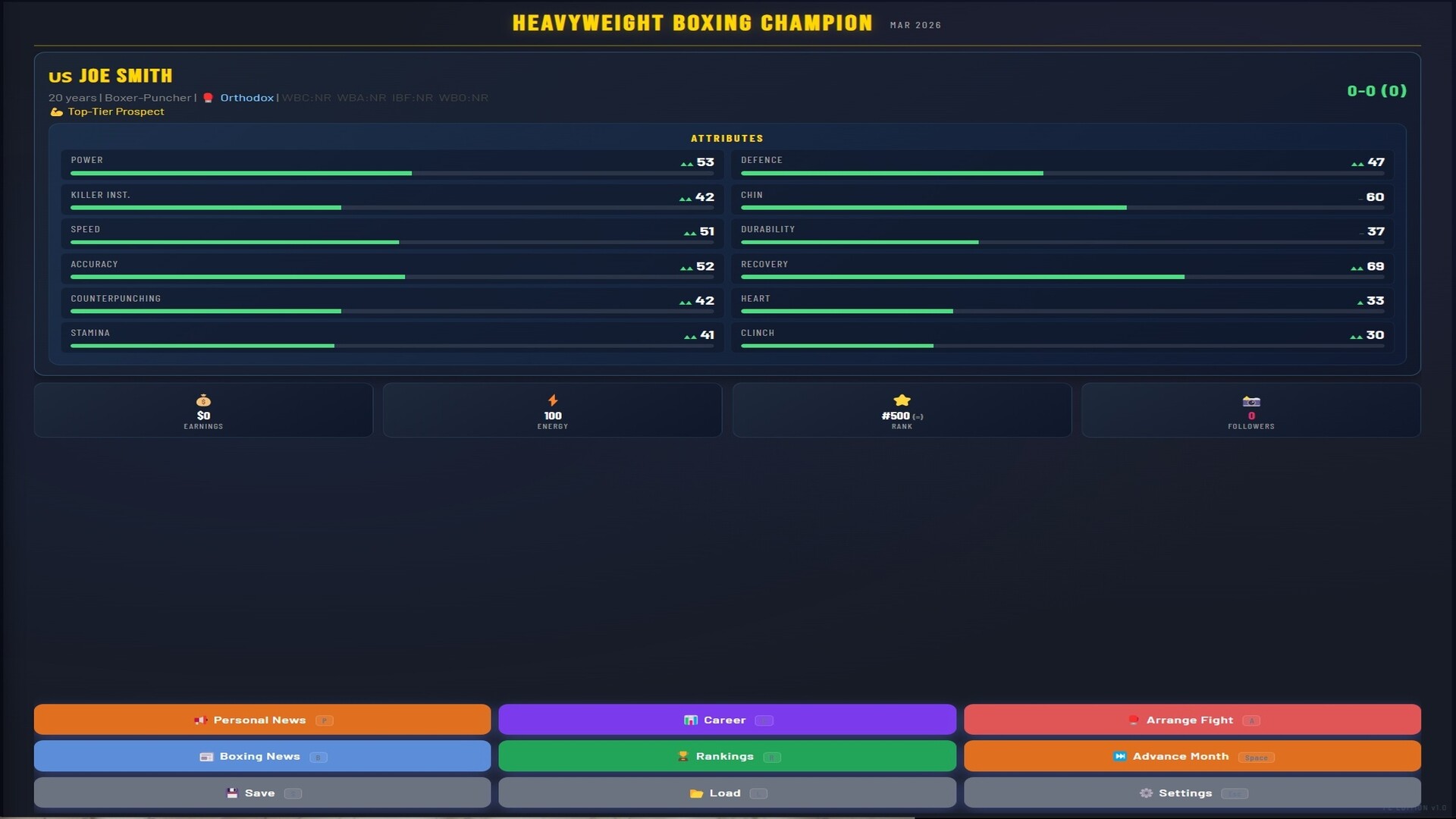 Sim: Heavyweight Boxing Champion